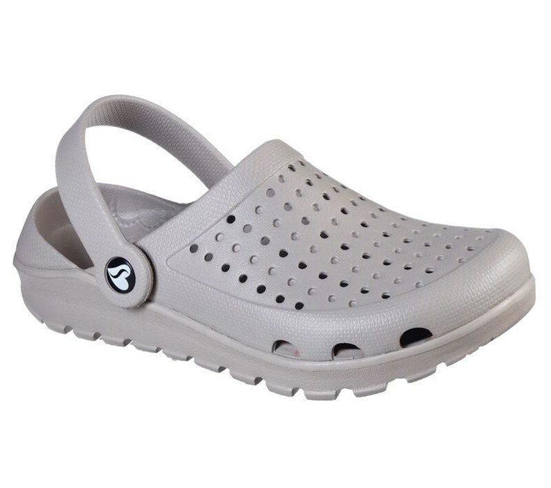 Skechers Cali Gear: Footsteps - Transcend - Womens Sandals Grey [AU-TK5848]